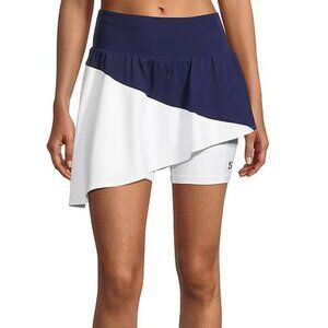 NWT Sports Illustrated Asymmetrical Colorblock Tennis Skort M